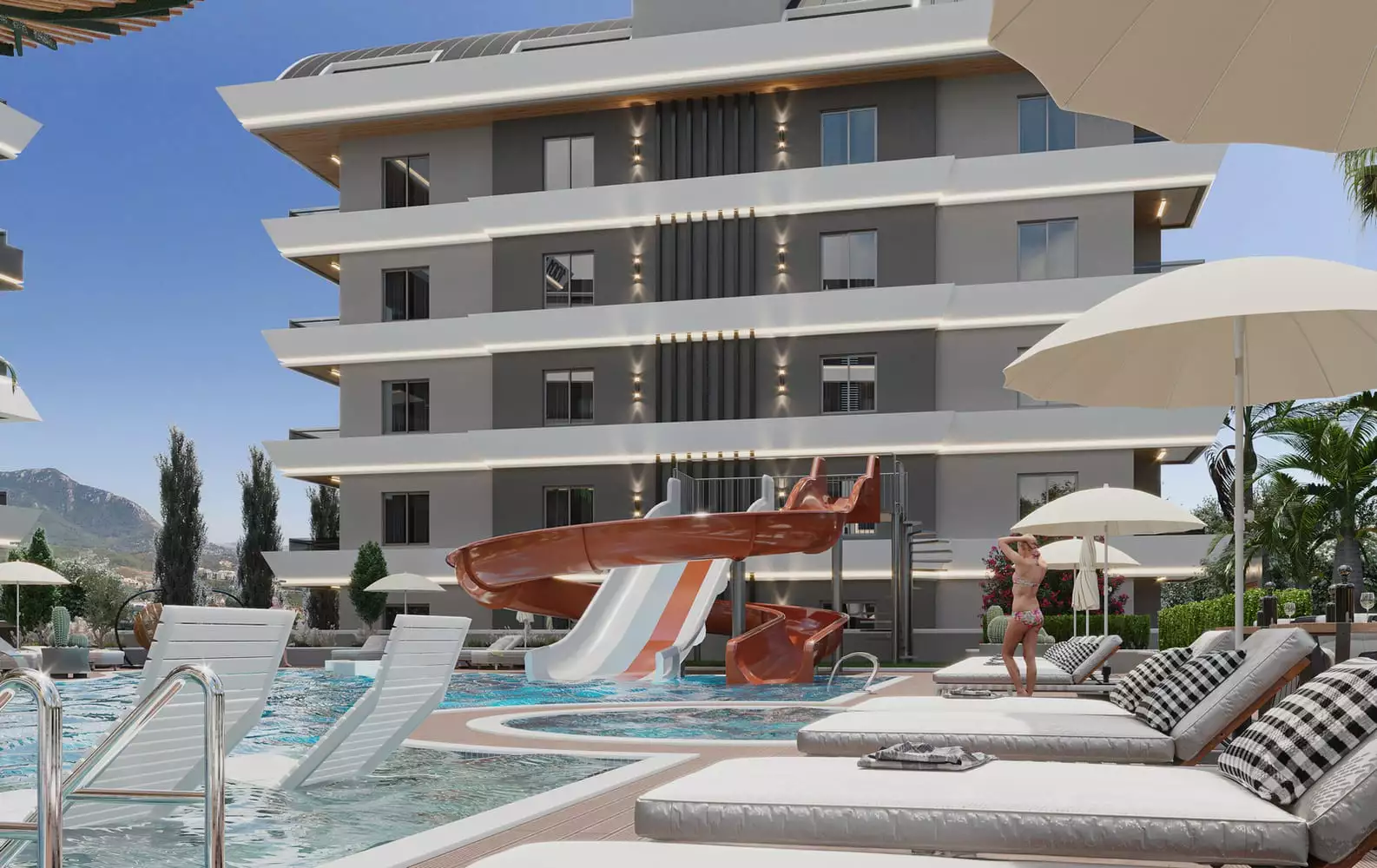 Flat 58m² in Turkey, Oba. Priced at 180000€ rent photo-16