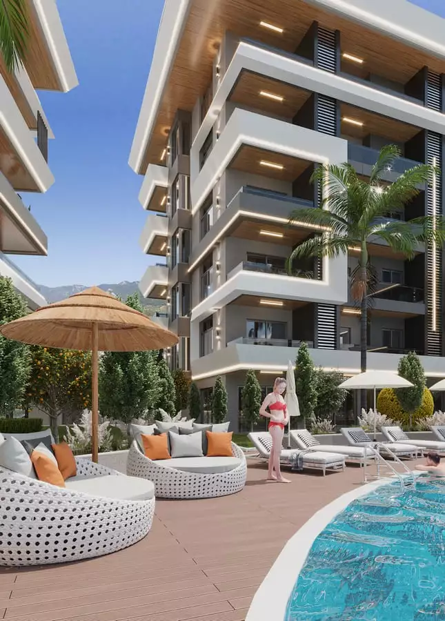 Flat 58m² in Turkey, Oba. Priced at 180000€ rent photo-18