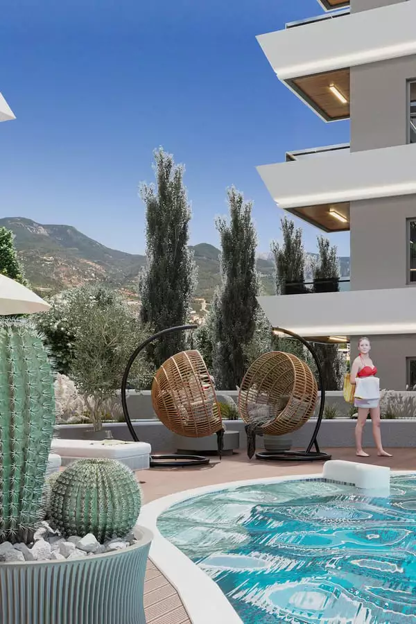 Flat 58m² in Turkey, Oba. Priced at 180000€ rent photo-21