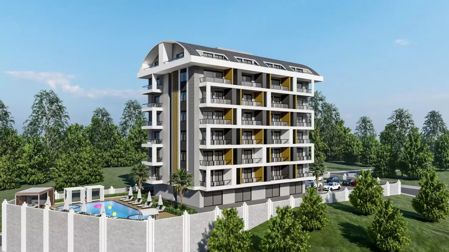 Flat 50m² in Turkey, Mahmutlar. Priced at 105000€ rent photo-2