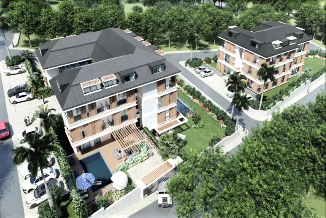Flat 44m² in Turkey, Cikcilli. Priced at 159000€ rent photo-3