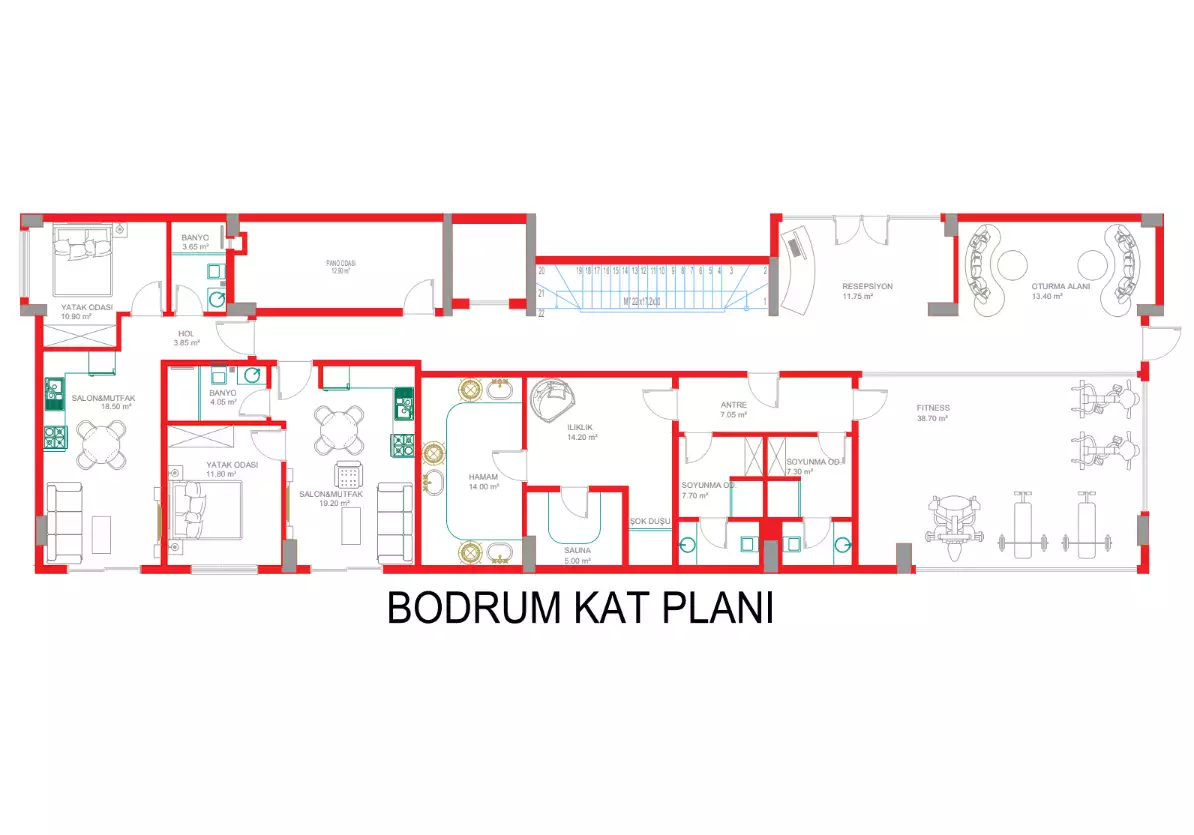 Flat 48m² in Turkey, Avsallar. Priced at 95000€ rent photo-19