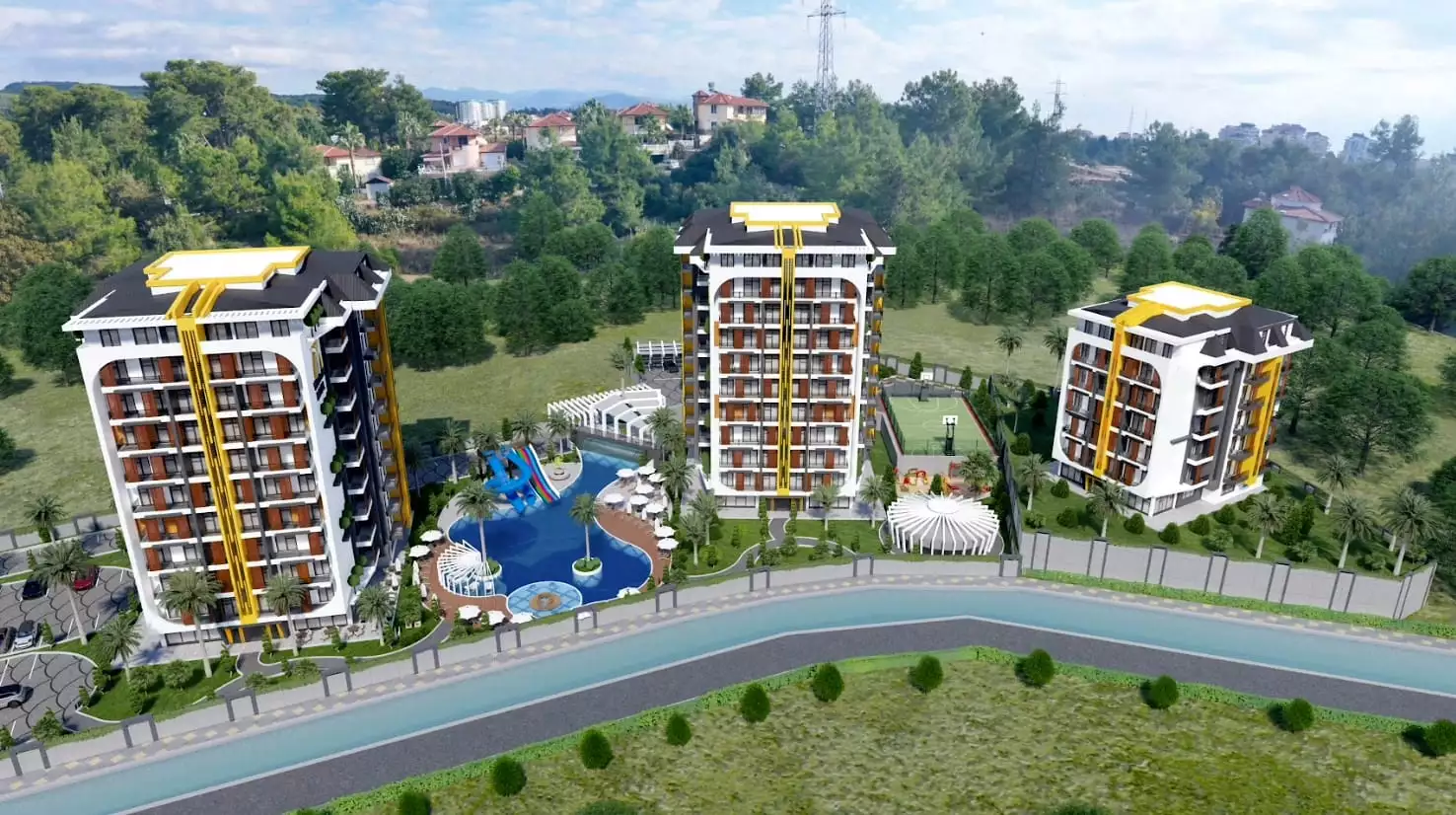 Flat 61m² in Turkey, Avsallar. Priced at 102900€ rent photo-2