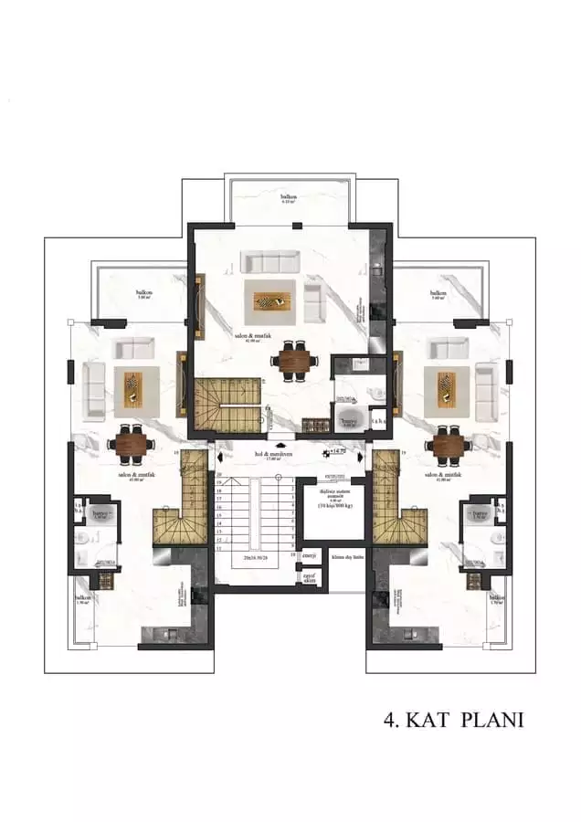 Flat 58m² in Turkey, Avsallar. Priced at 115000€ rent photo-23