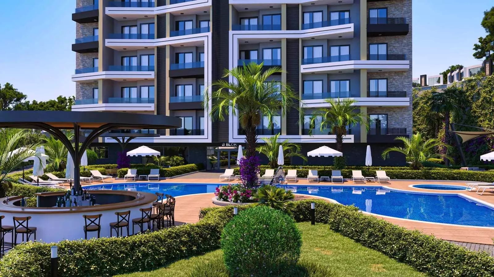 Flat 52m² in Turkey, Avsallar. Priced at 95000€ rent photo-11