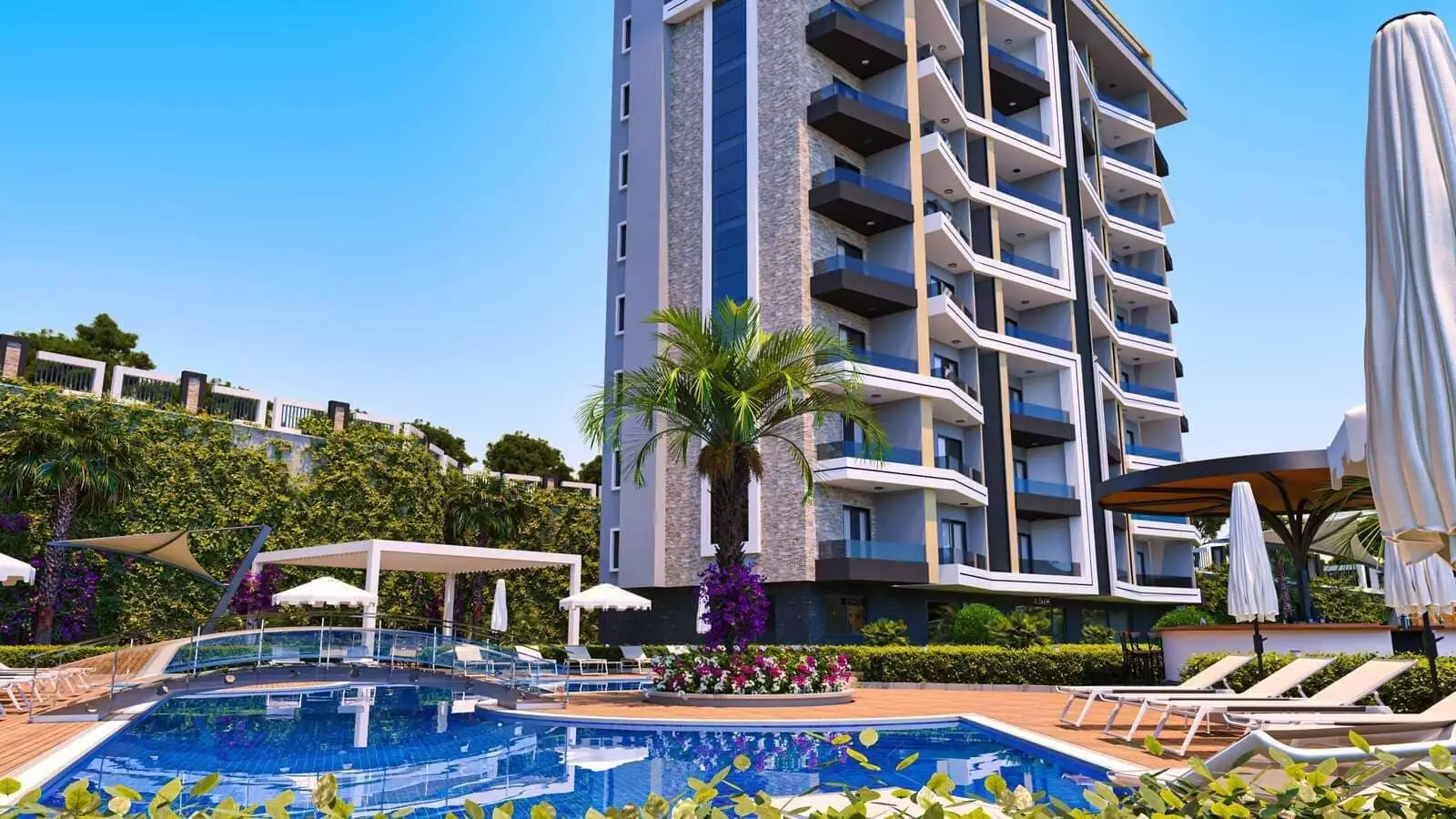 Flat 52m² in Turkey, Avsallar. Priced at 95000€ rent photo-12