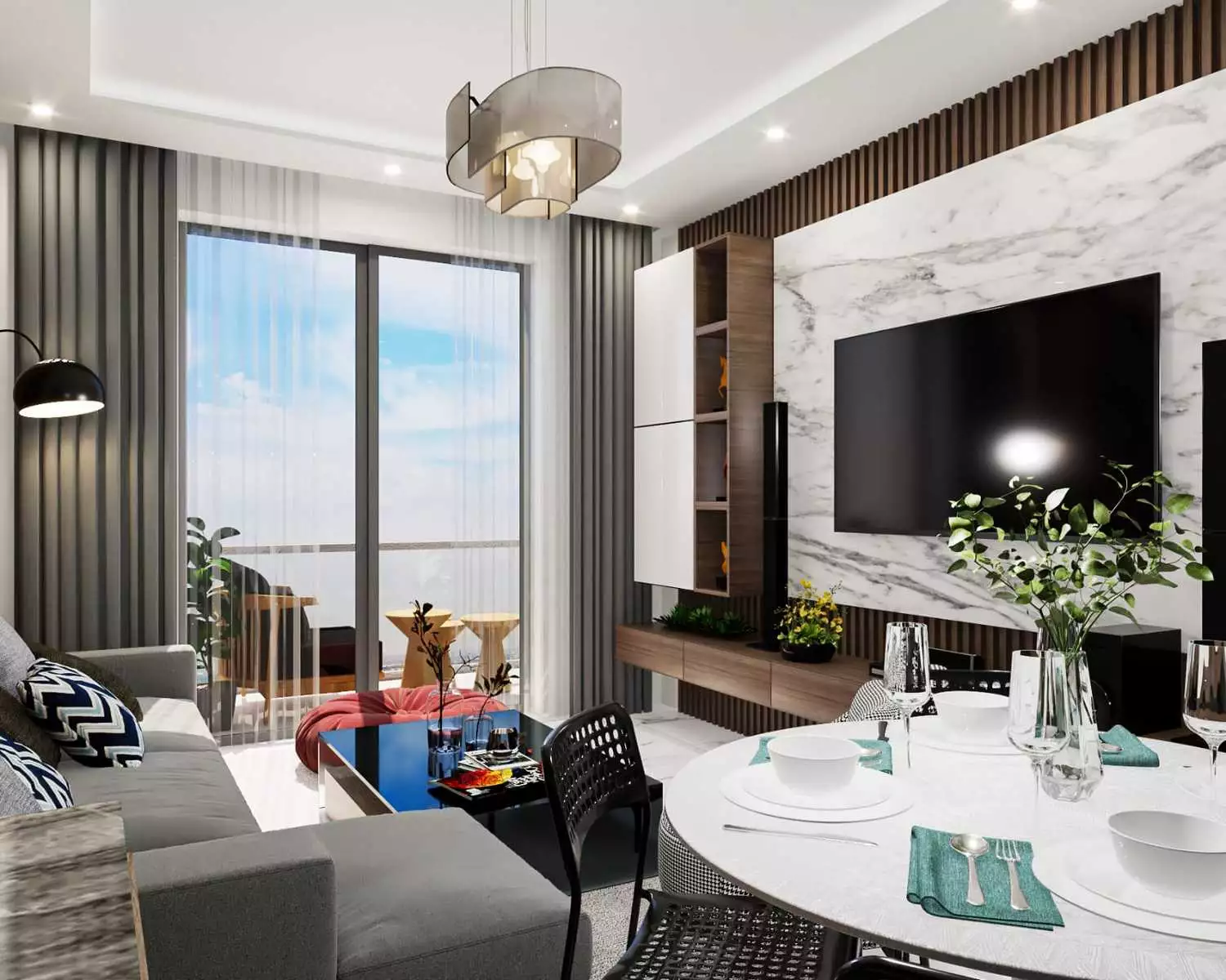 Flat 58m² in Turkey, Avsallar. Priced at 115000€ rent photo-27