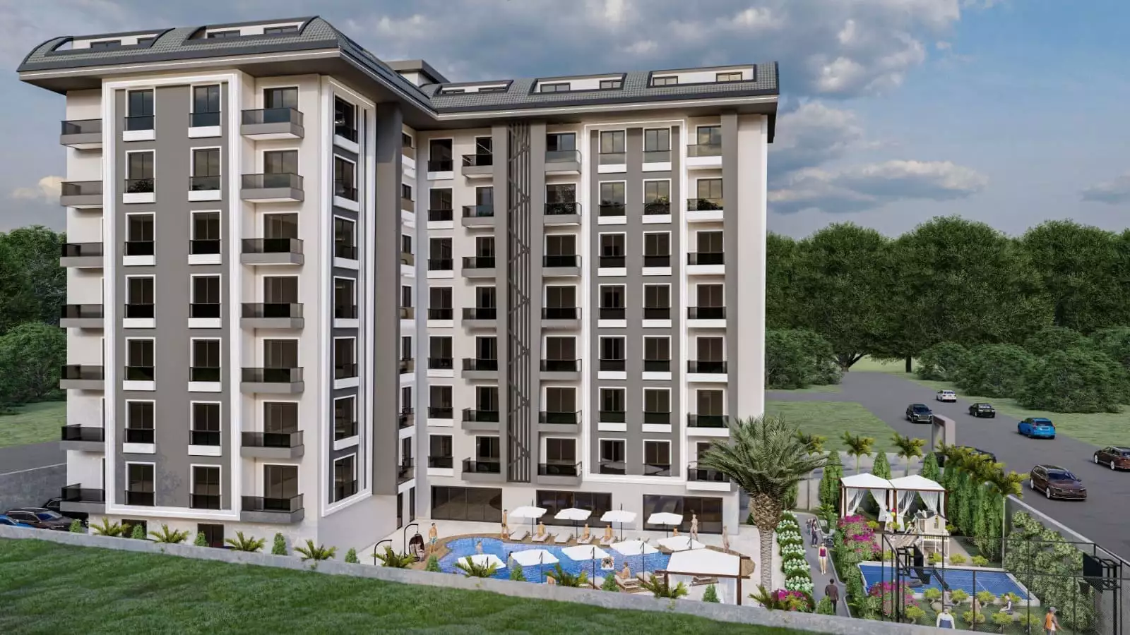 Flat 53m² in Turkey, Avsallar. Priced at 110000€ rent photo-2