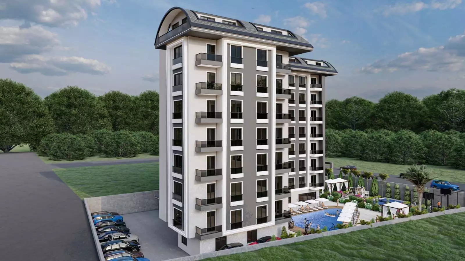Flat 53m² in Turkey, Avsallar. Priced at 110000€ rent photo-3