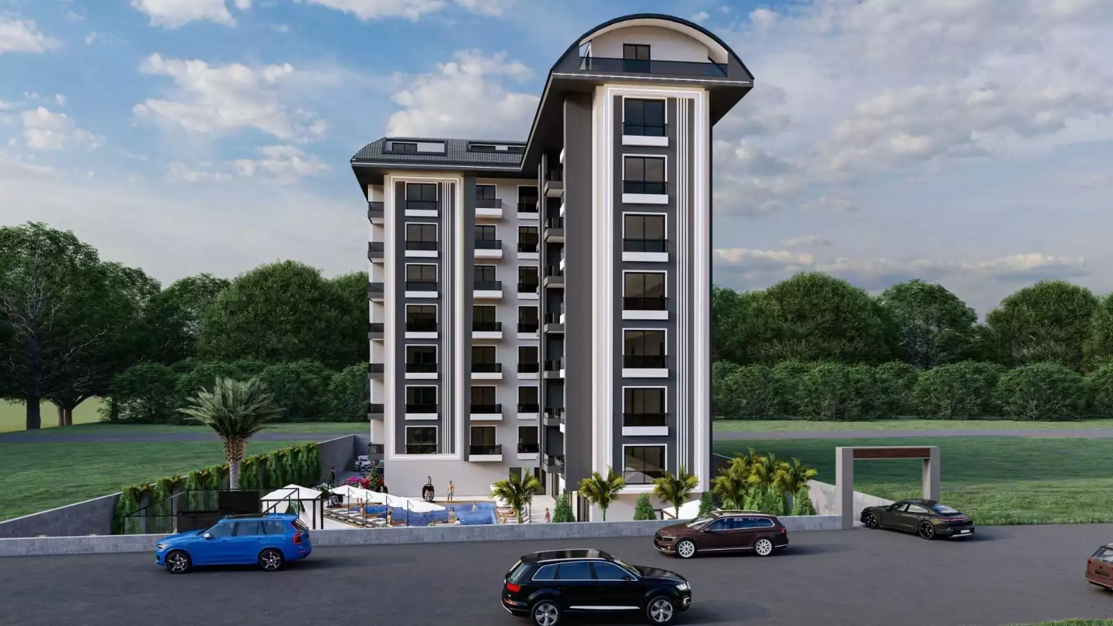 Flat 53m² in Turkey, Avsallar. Priced at 110000€ rent photo-4