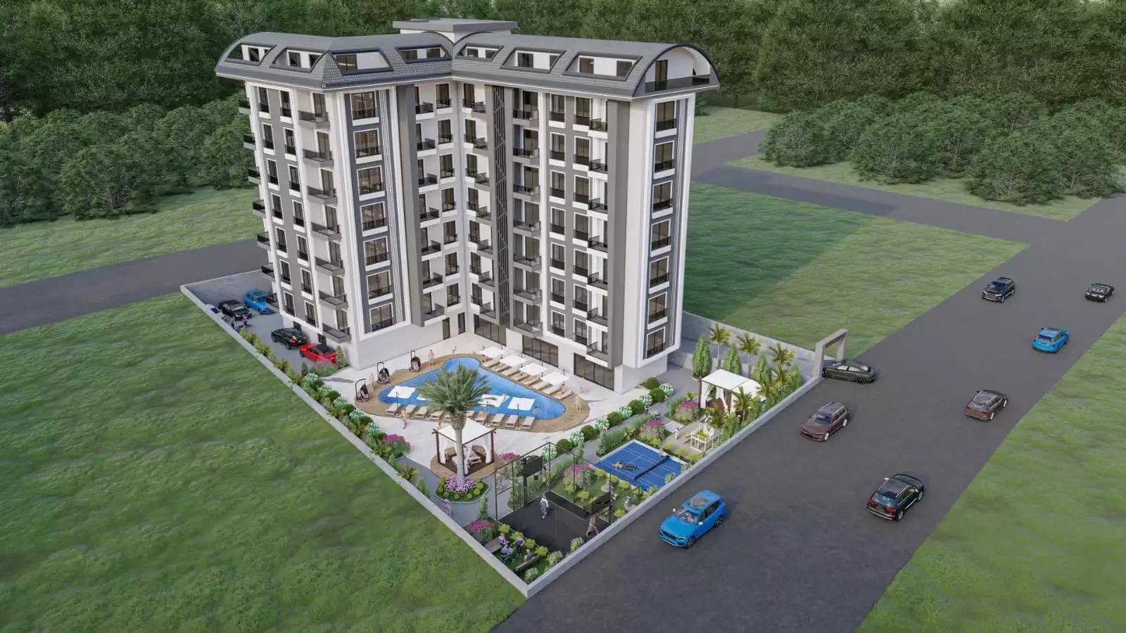 Flat 53m² in Turkey, Avsallar. Priced at 110000€ rent photo-6
