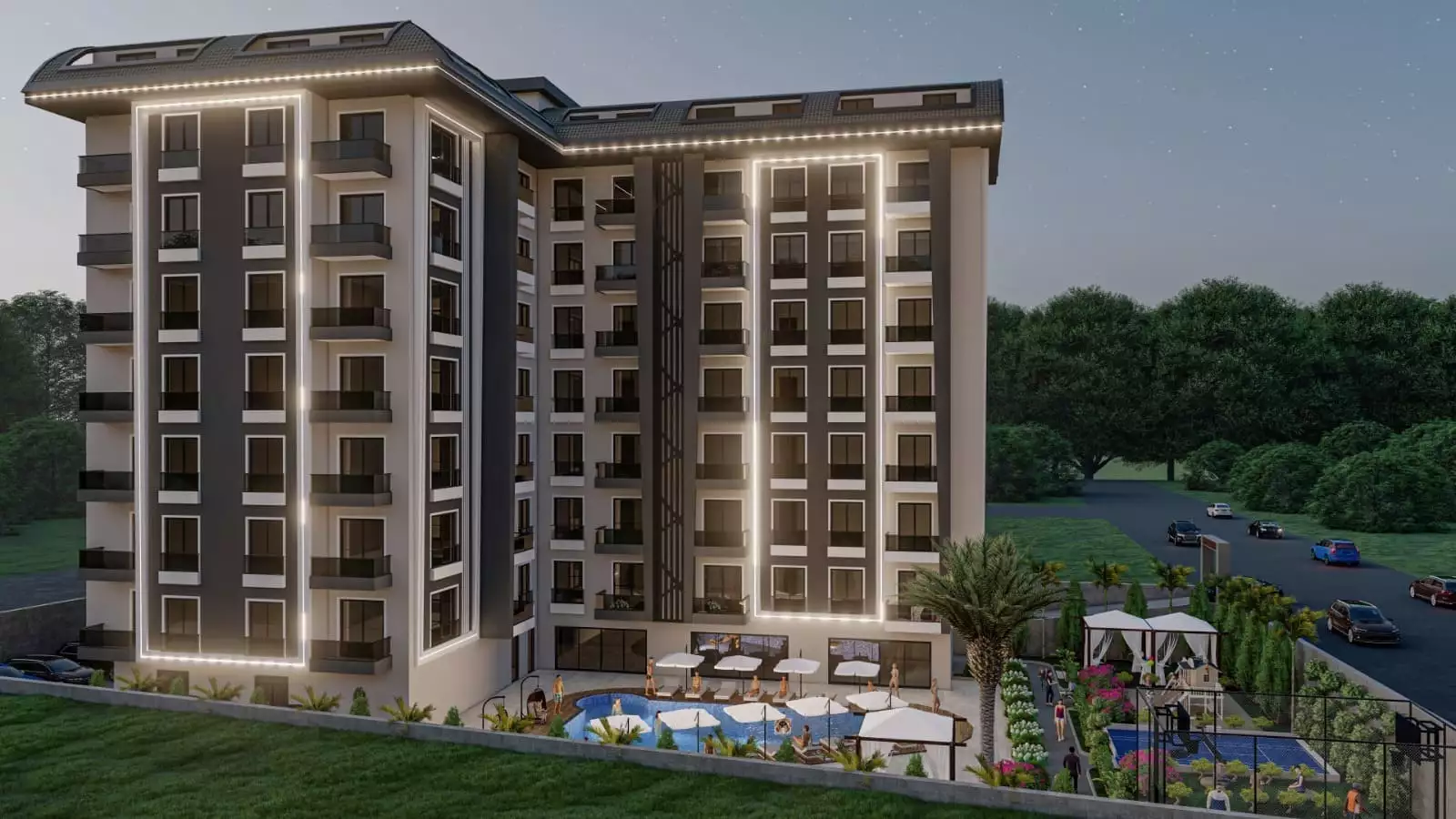 Flat 53m² in Turkey, Avsallar. Priced at 110000€ rent photo-7
