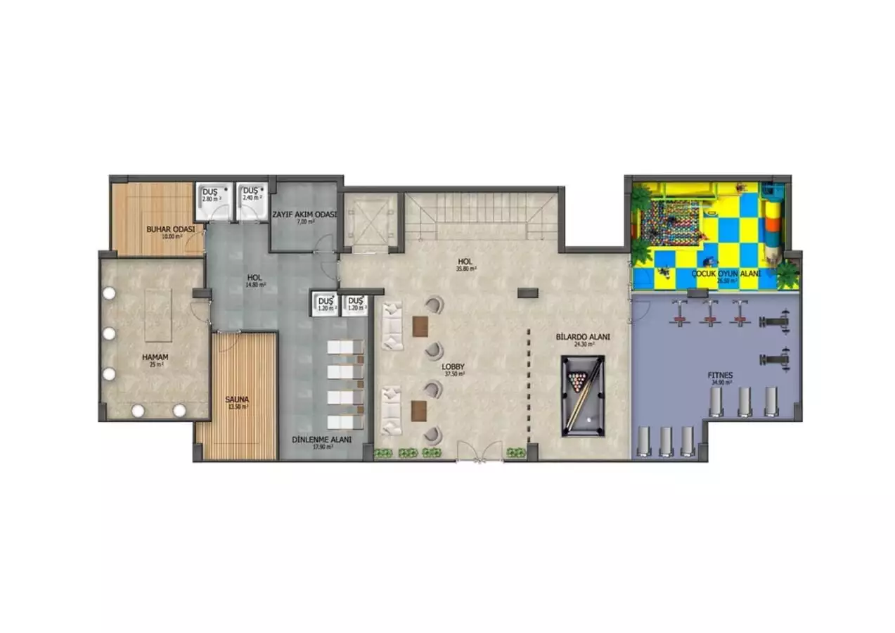 Flat 54m² in Turkey, Avsallar. Priced at 108500€ rent photo-22