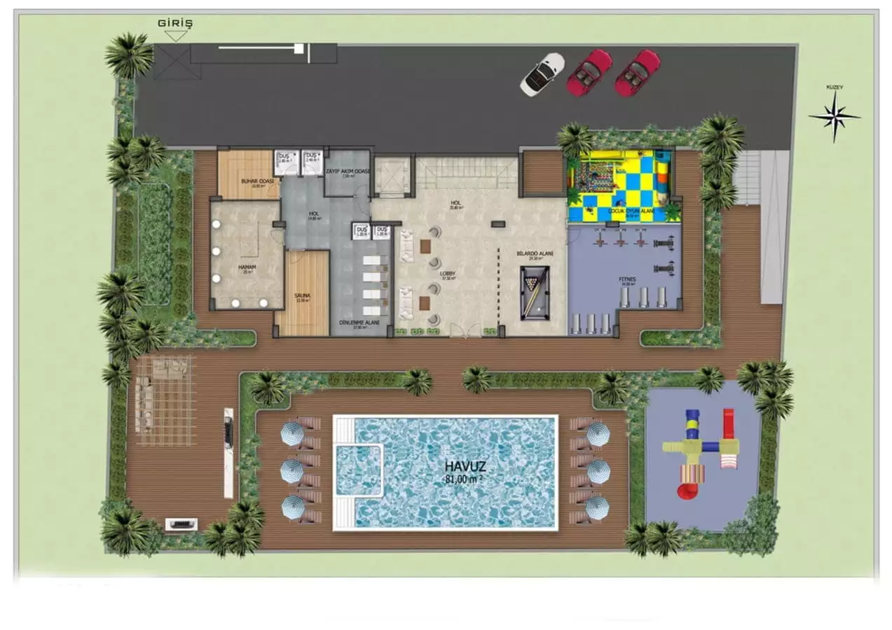 Flat 54m² in Turkey, Avsallar. Priced at 108500€ rent photo-23