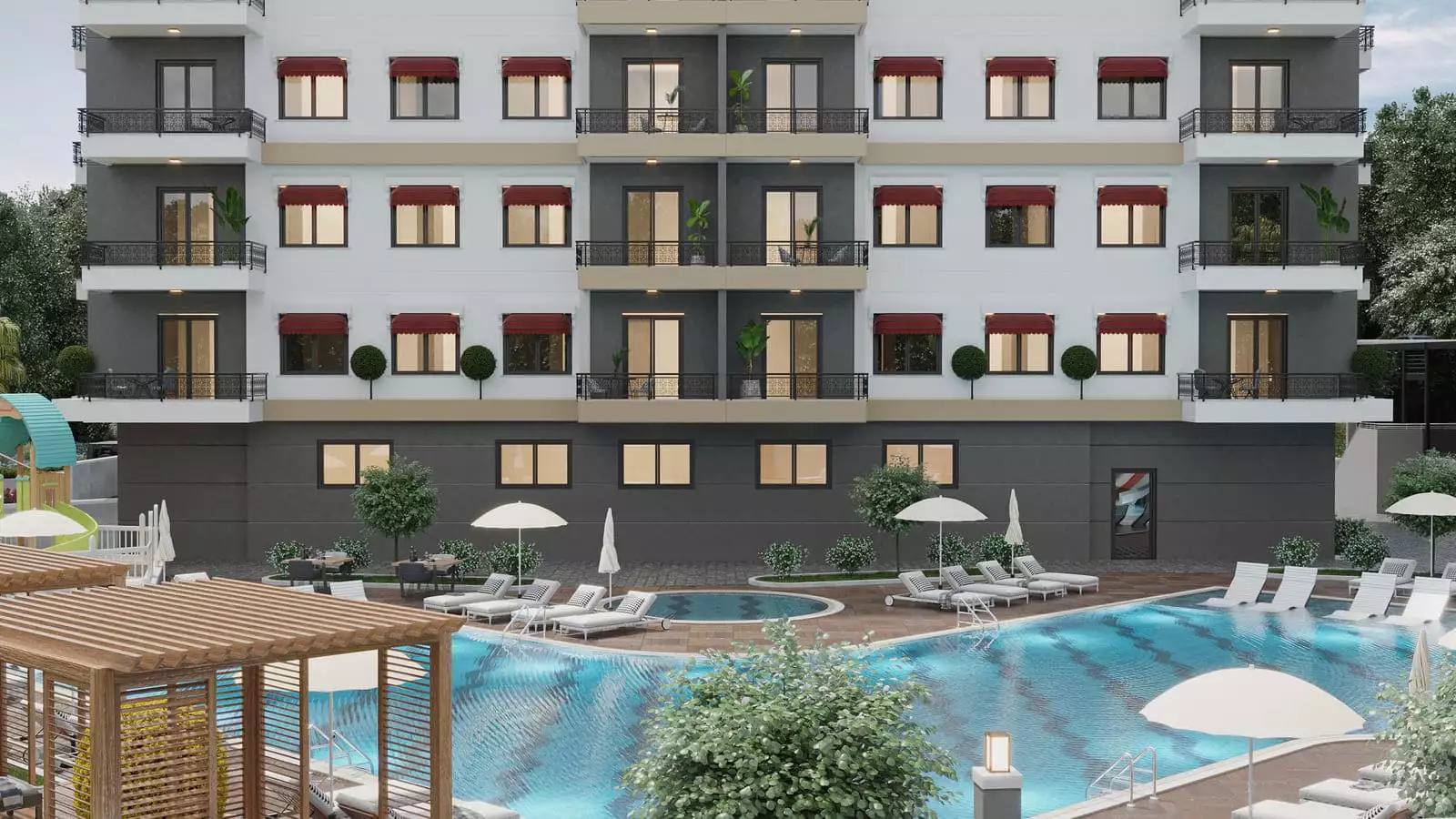 Flat 44m² in Turkey, Avsallar. Priced at 105000€ rent photo-11