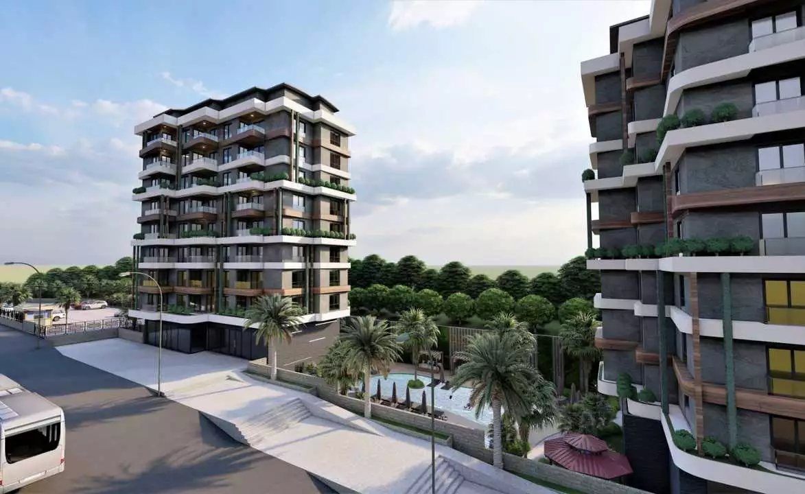 Flat 70m² in Turkey, Avsallar. Priced at 119000€ rent photo-2