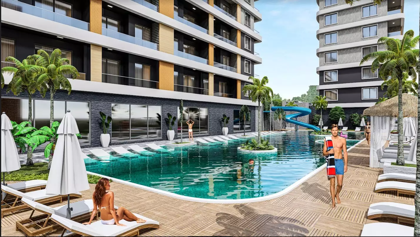 Flat 64m² in Turkey, Avsallar. Priced at 123000€ rent photo-8