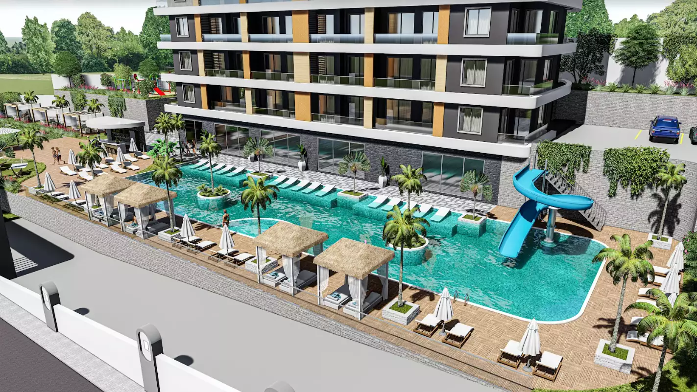 Flat 64m² in Turkey, Avsallar. Priced at 123000€ rent photo-11