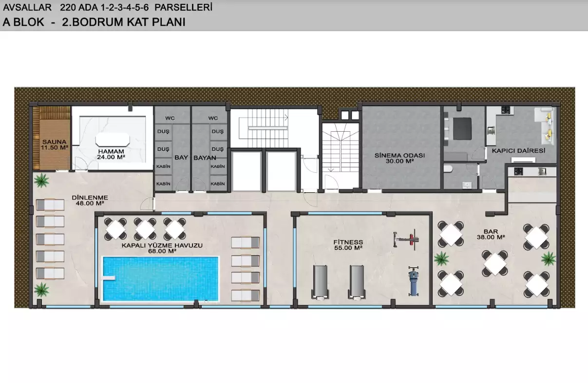 Flat 64m² in Turkey, Avsallar. Priced at 123000€ rent photo-24