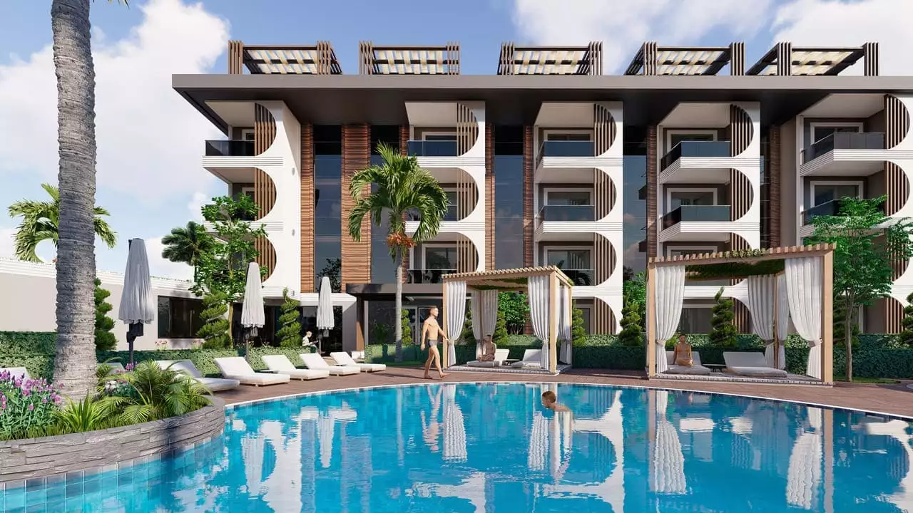 Flat 63m² in Turkey, Avsallar. Priced at 167000€ rent photo-8