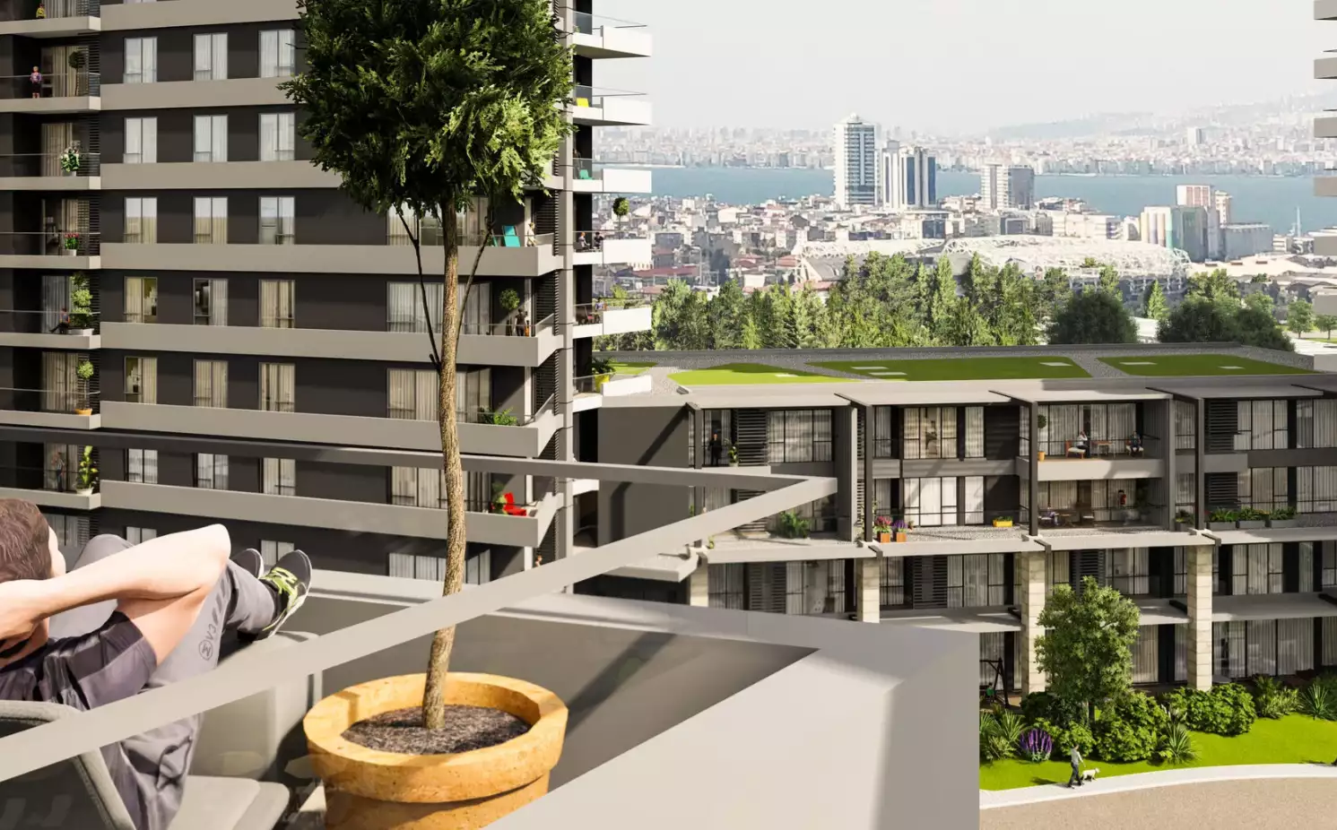 Flat 57m² in Turkey, Istanbul. Priced at 210000€ rent photo-4