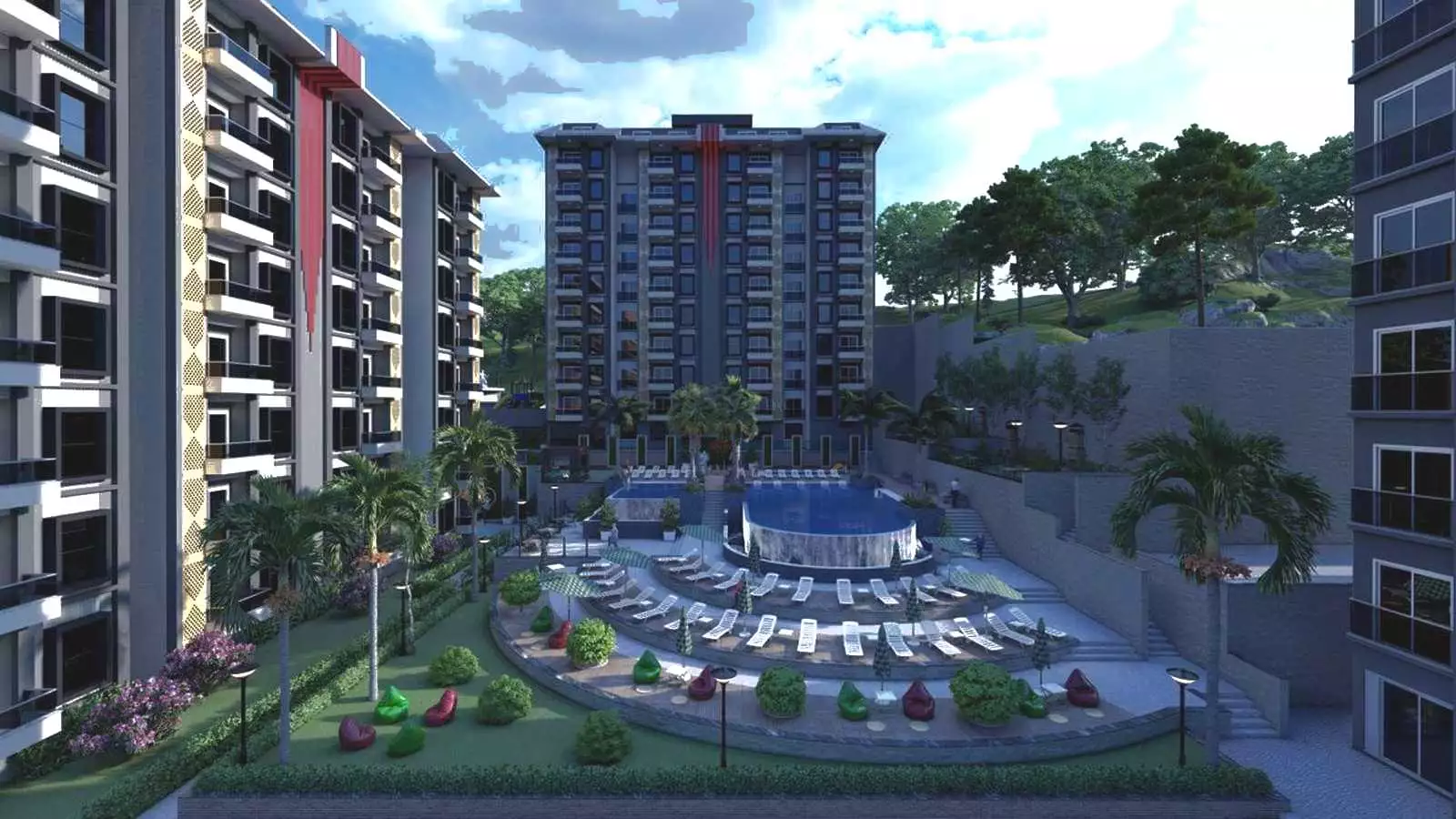 Flat 62m² in Turkey, Alania. Priced at 121000€ rent photo-3