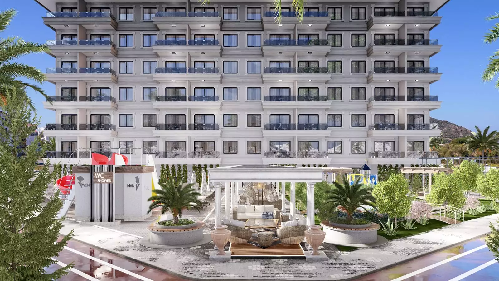 Flat 47m² in Turkey, Gazipasа. Priced at 99000€ rent photo-4