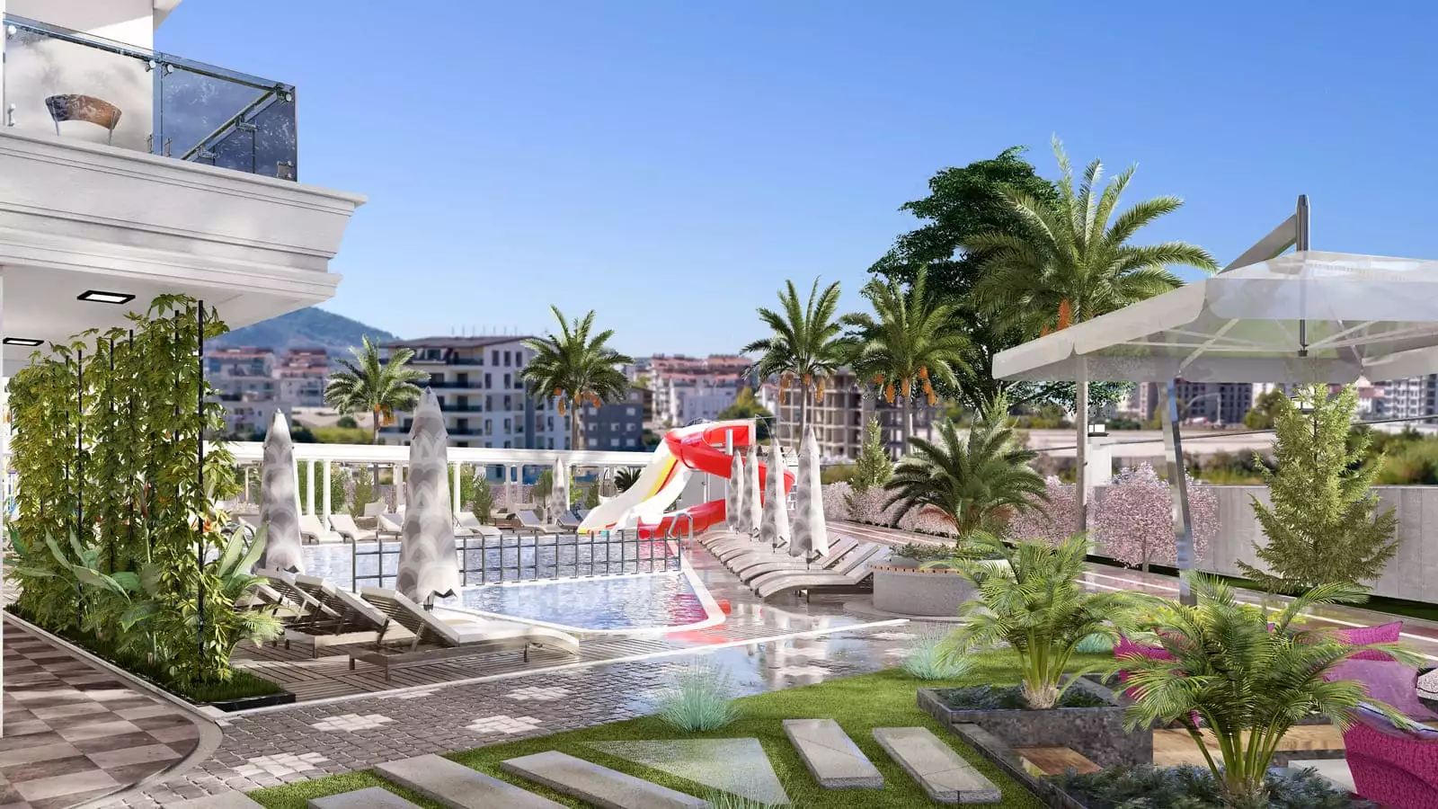Flat 47m² in Turkey, Gazipasа. Priced at 99000€ rent photo-14