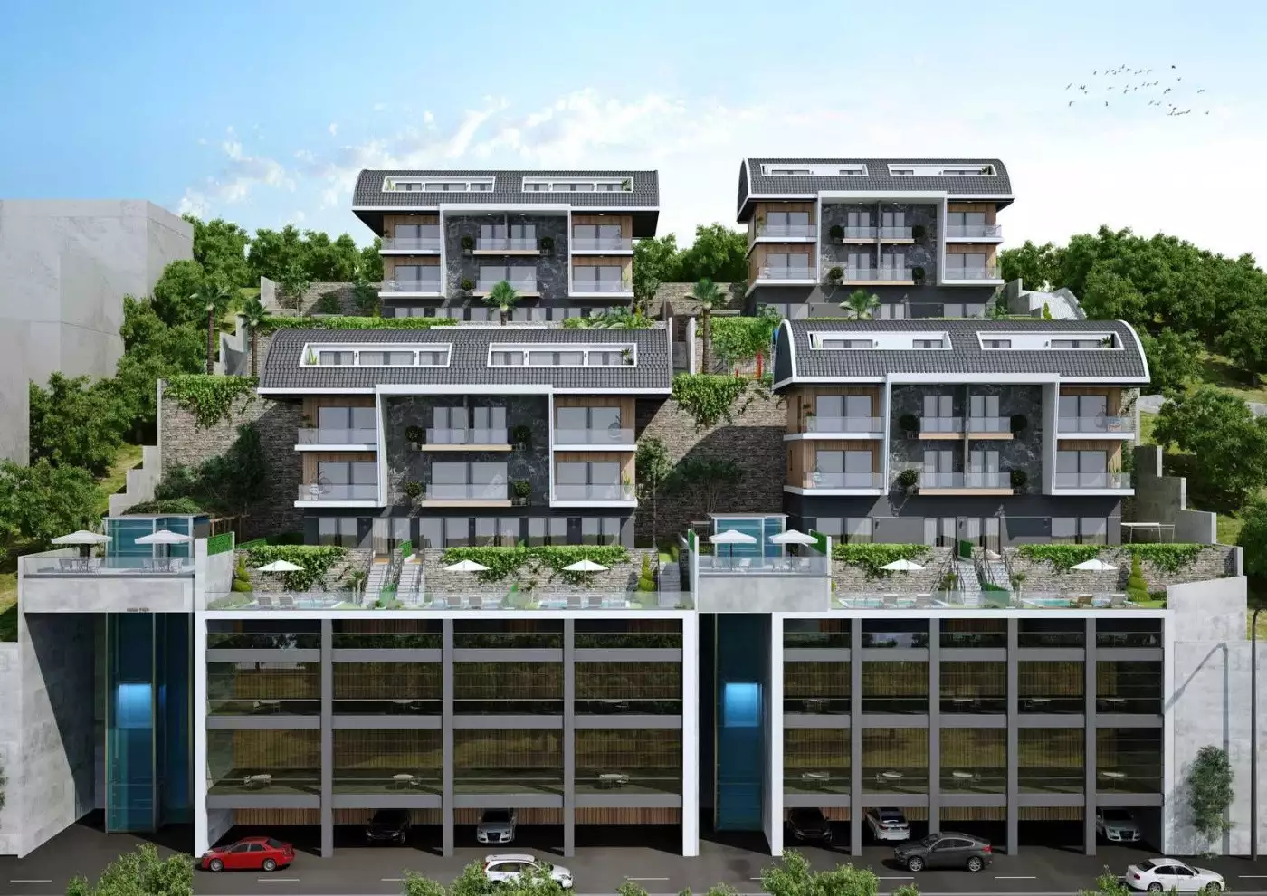 Penthouse 115m² in Turkey, Alania. Priced at 450000€ rent photo-1