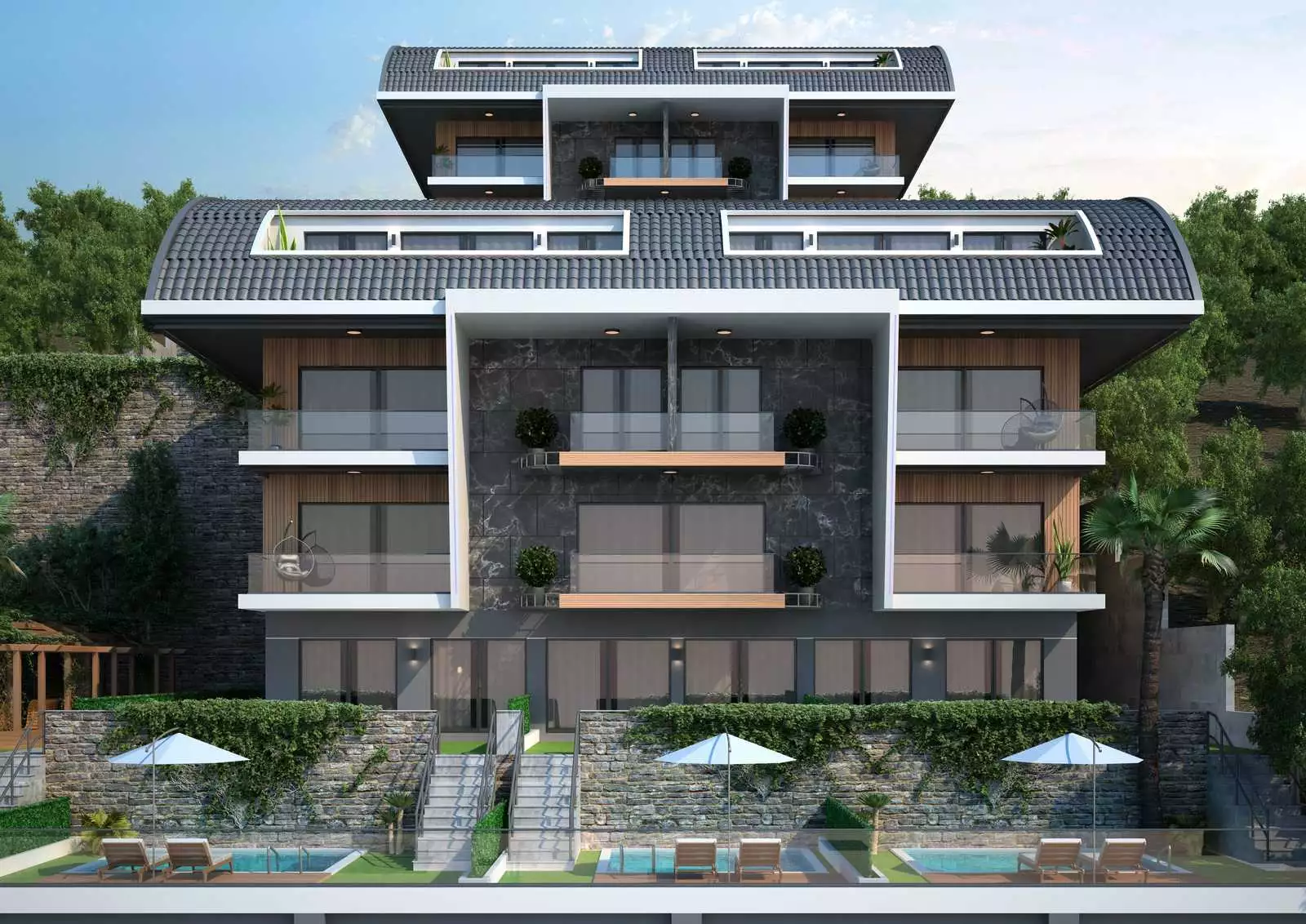 Penthouse 115m² in Turkey, Alania. Priced at 450000€ rent photo-2