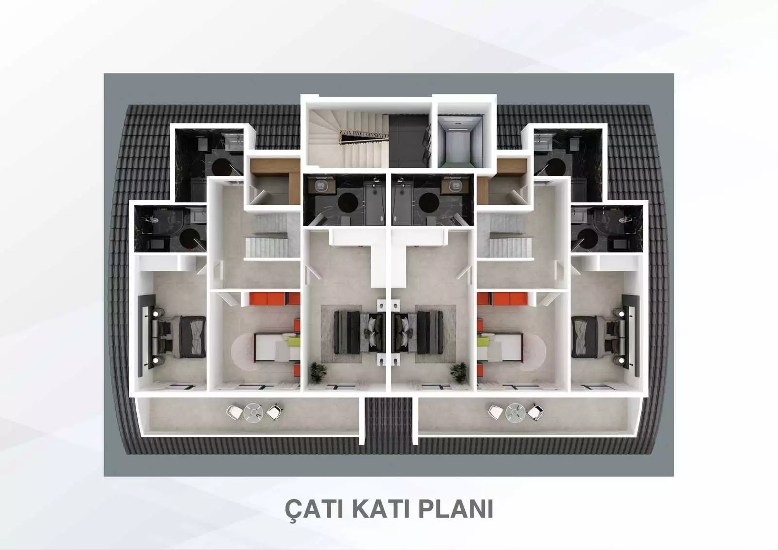 Penthouse 115m² in Turkey, Alania. Priced at 450000€ rent photo-28