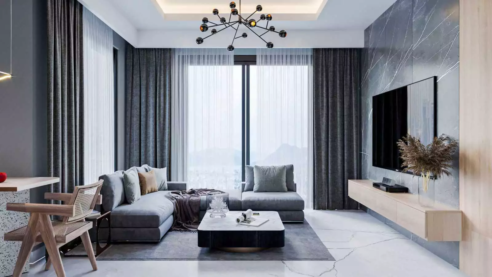Flat 58m² in Turkey, Kestel. Priced at 155000€ rent photo-14