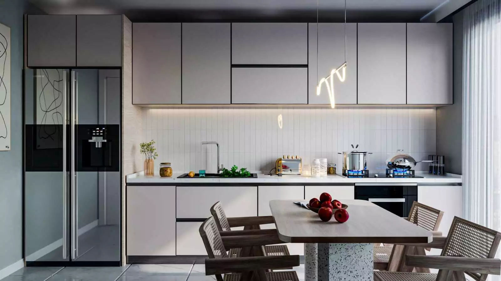 Flat 58m² in Turkey, Kestel. Priced at 155000€ rent photo-16