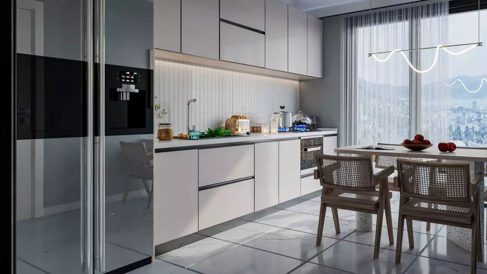 Flat 58m² in Turkey, Kestel. Priced at 155000€ rent photo-17