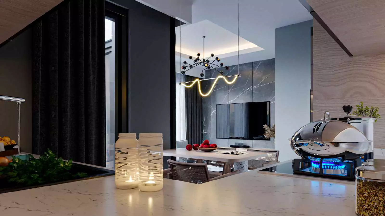 Flat 58m² in Turkey, Kestel. Priced at 155000€ rent photo-20