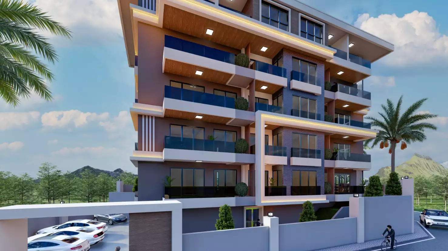 Flat 73m² in Turkey, Oba. Priced at 135000€ rent photo-3
