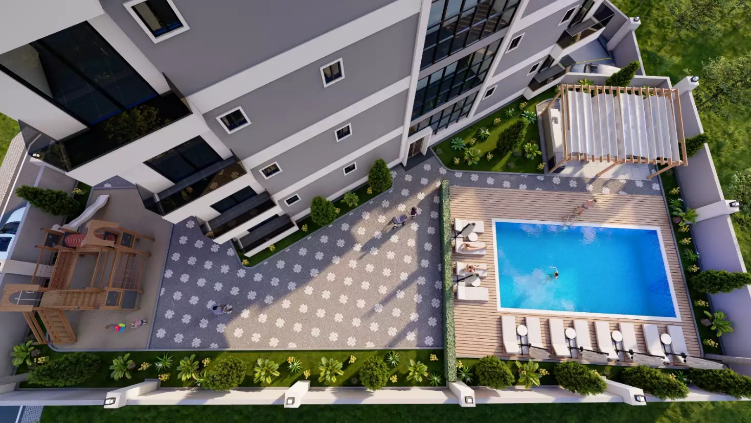 Flat 73m² in Turkey, Oba. Priced at 135000€ rent photo-7
