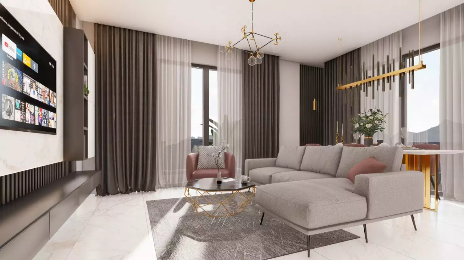 Flat 73m² in Turkey, Oba. Priced at 135000€ rent photo-13