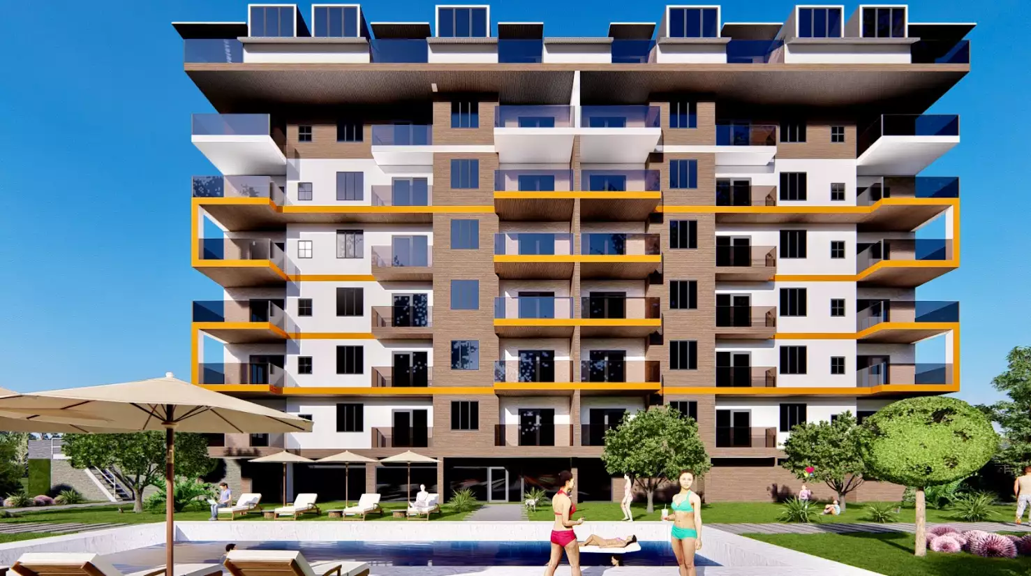 Flat 50m² in Turkey, Gazipasа. Priced at 112000€ rent photo-3