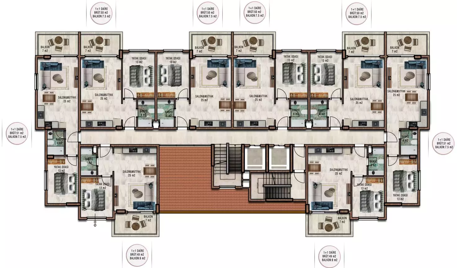 Flat 50m² in Turkey, Avsallar. Priced at 150000€ rent photo-10