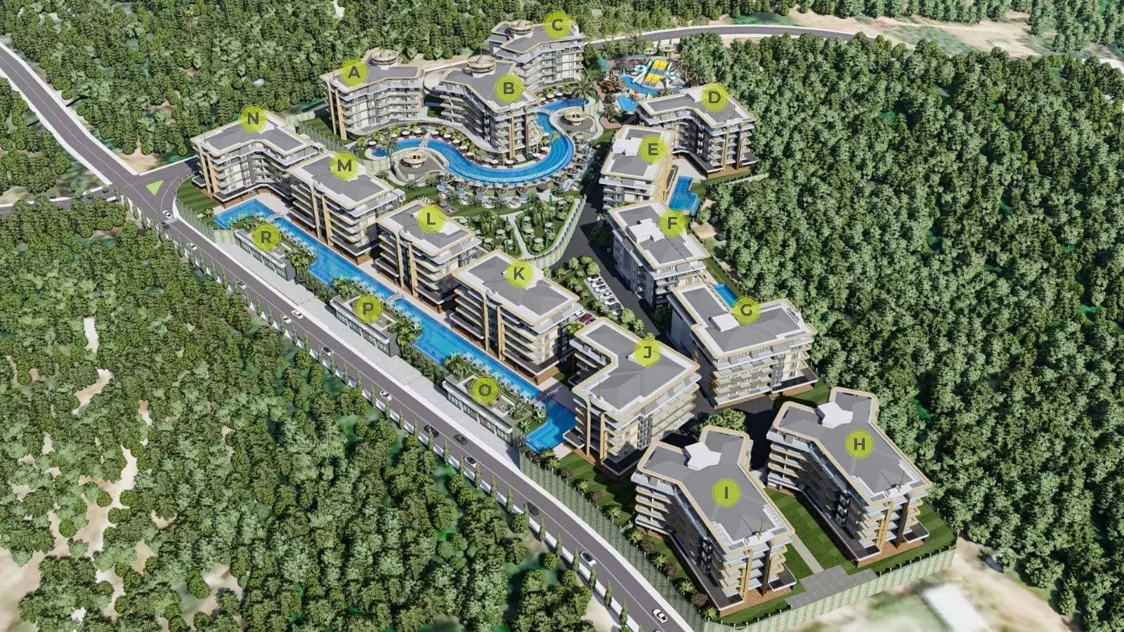 Flat 56m² in Turkey, Kestel. Priced at 170000€ rent photo-6