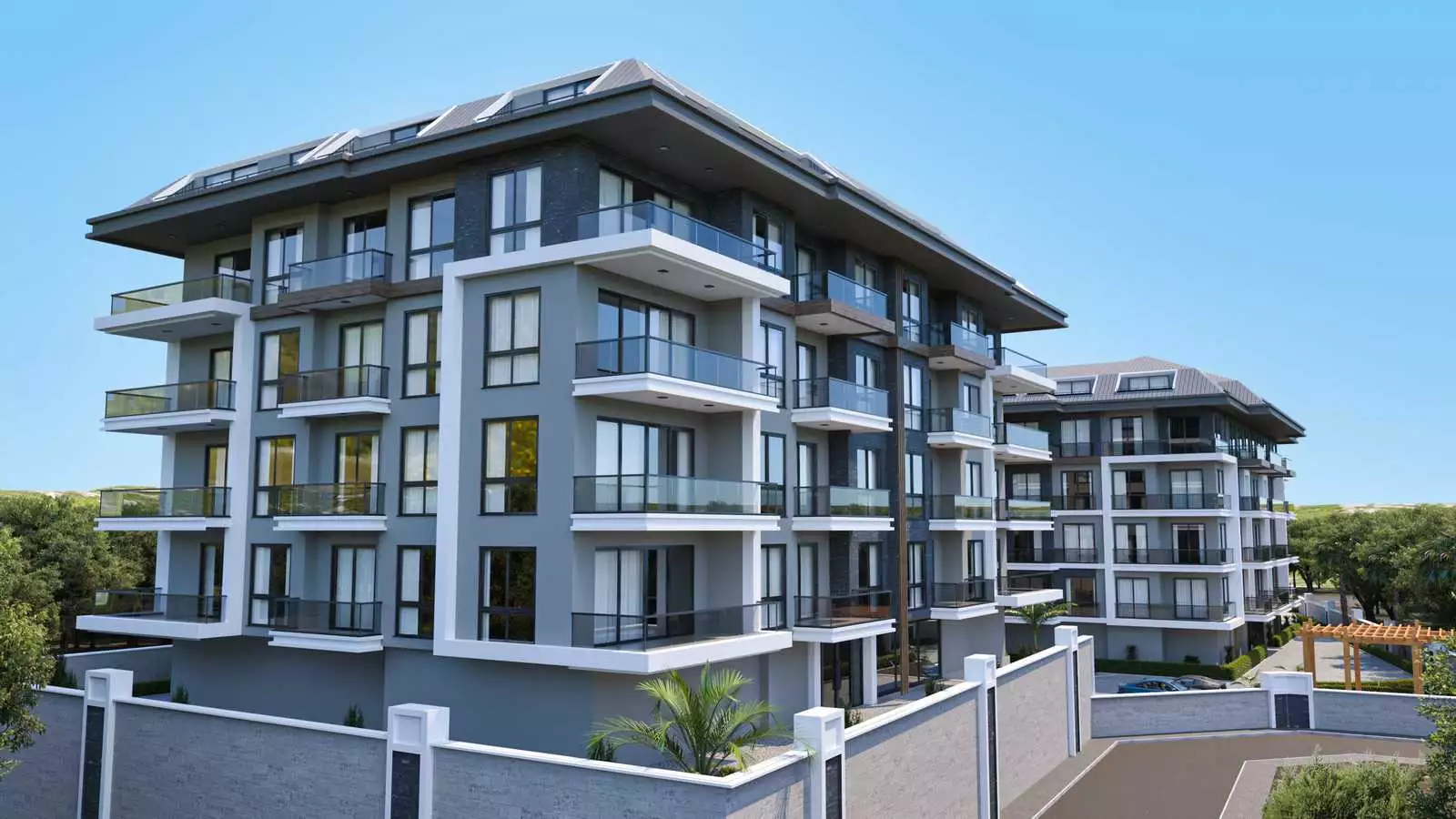 Flat 54m² in Turkey, Oba. Priced at 159000€ rent photo-4