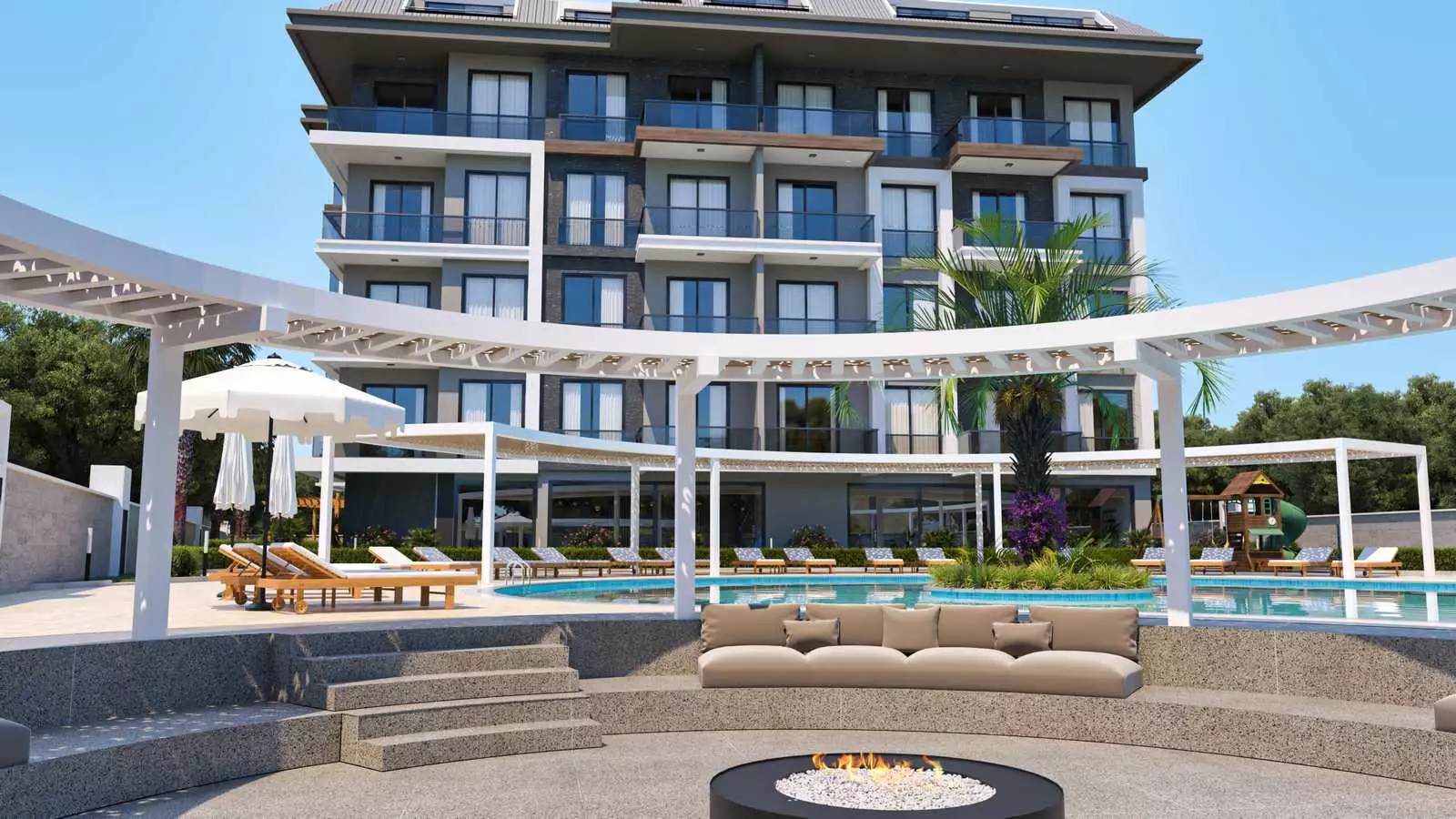 Flat 54m² in Turkey, Oba. Priced at 159000€ rent photo-13