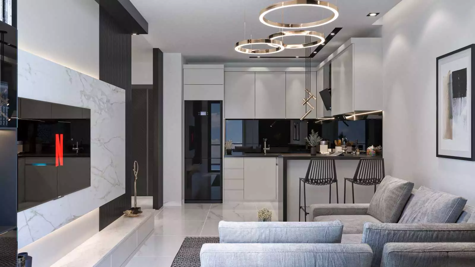 Flat 54m² in Turkey, Oba. Priced at 159000€ rent photo-28