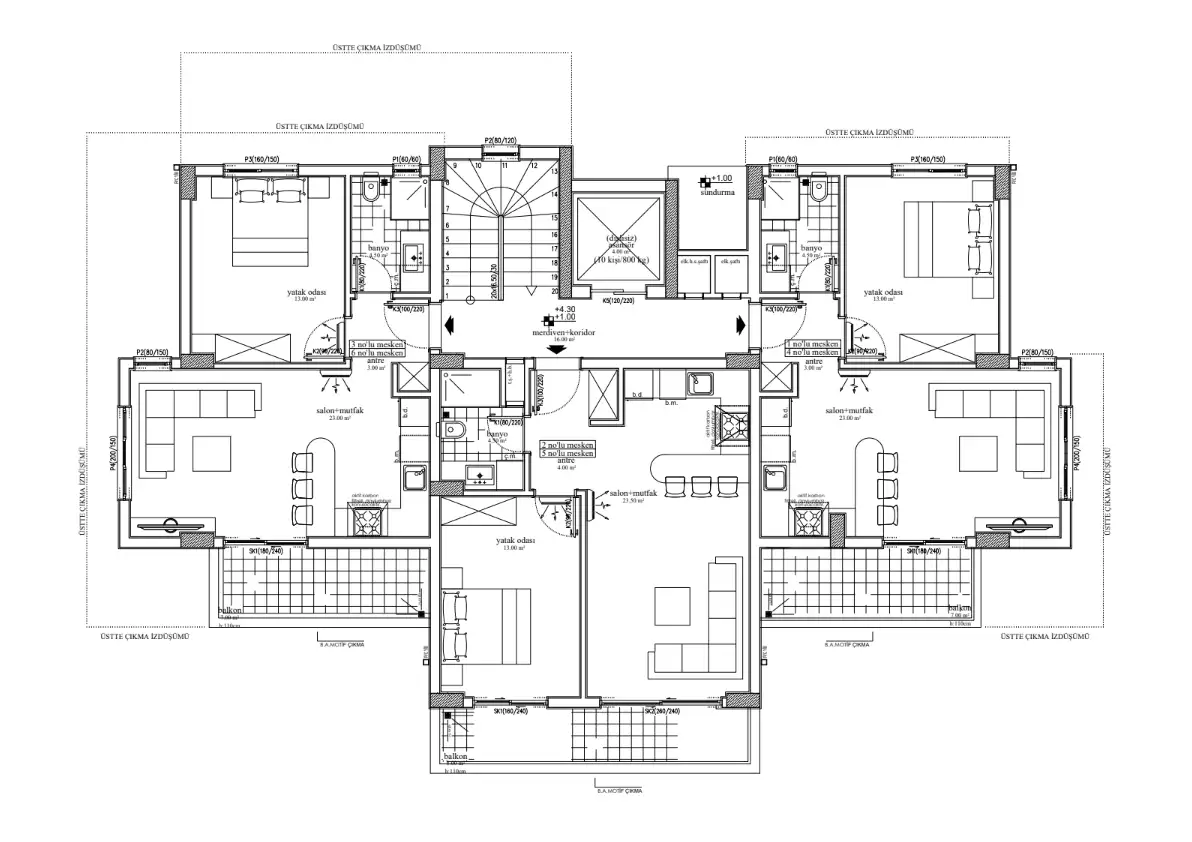 Flat 57m² in Turkey, Avsallar. Priced at 90000€ rent photo-9