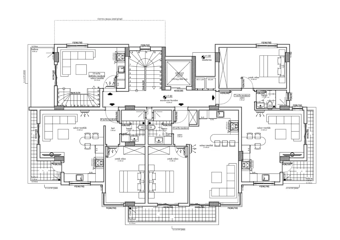 Flat 57m² in Turkey, Avsallar. Priced at 90000€ rent photo-10