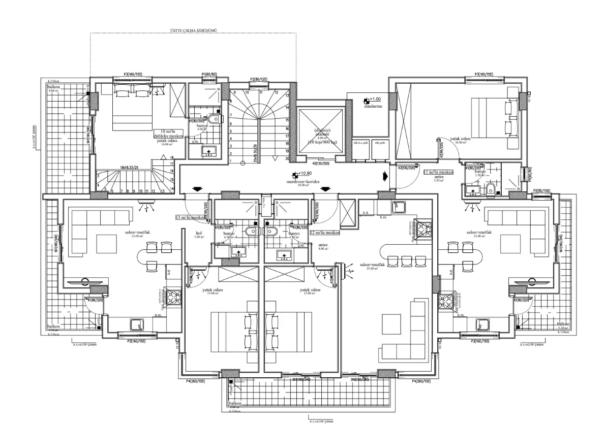 Flat 57m² in Turkey, Avsallar. Priced at 90000€ rent photo-11