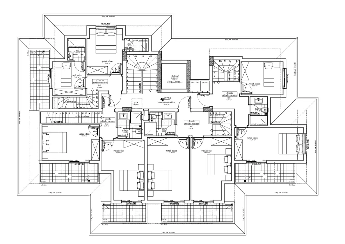 Flat 57m² in Turkey, Avsallar. Priced at 90000€ rent photo-13
