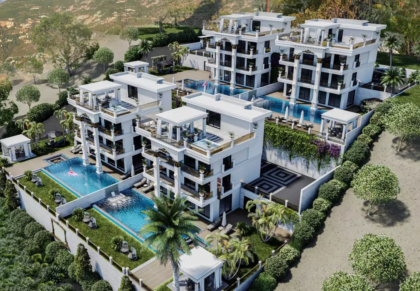 Villa 400m² in Turkey, Alania. Priced at 1100000€ rent photo-1