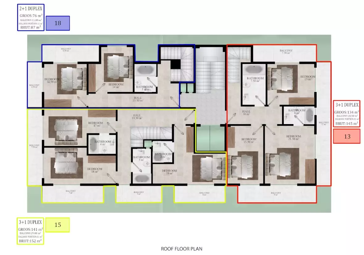 Flat 78m² in Turkey, Avsallar. Priced at 110000€ rent photo-9